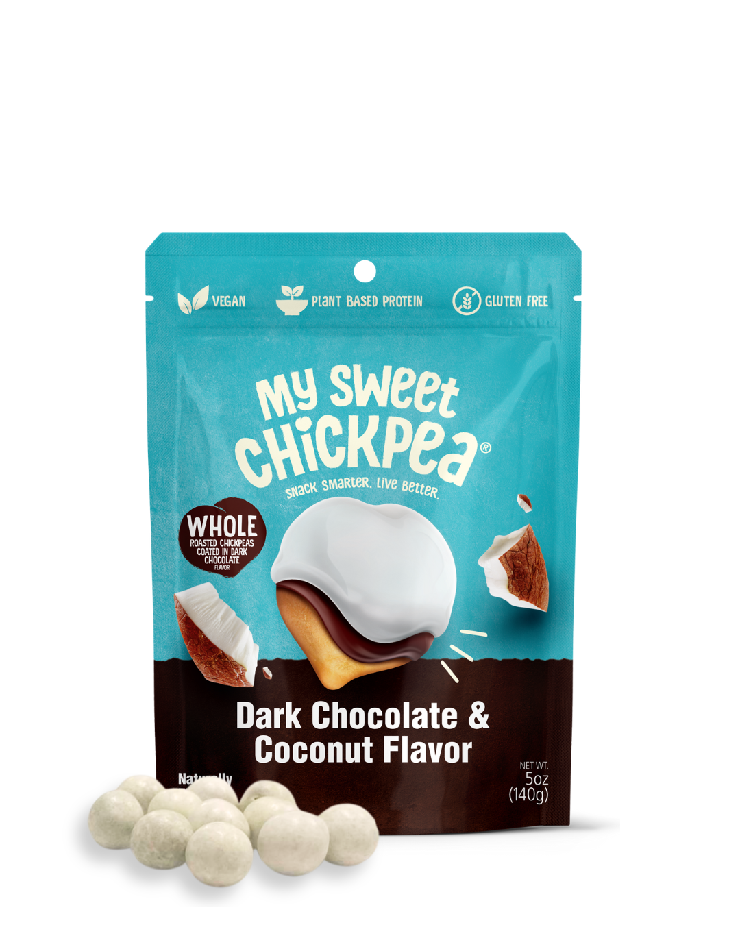 My Sweet Chickpea - Dark Chocolate & Coconut Flavor