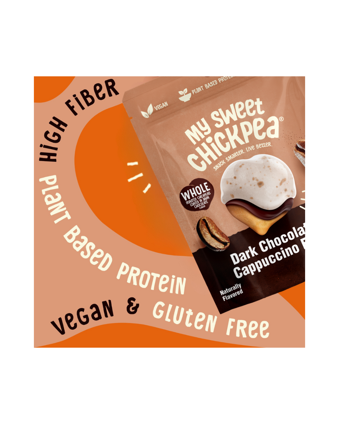 My Sweet Chickpea - Dark Chocolate & Cappuccino Flavor