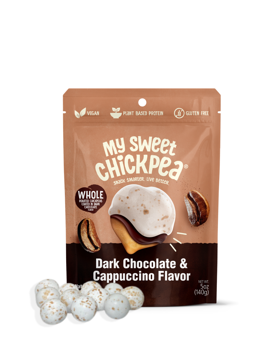 My Sweet Chickpea - Dark Chocolate & Cappuccino Flavor