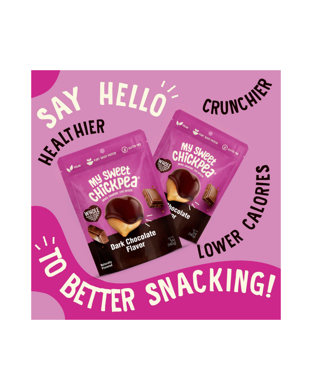 My Sweet Chickpea - Dark Chocolate Flavor