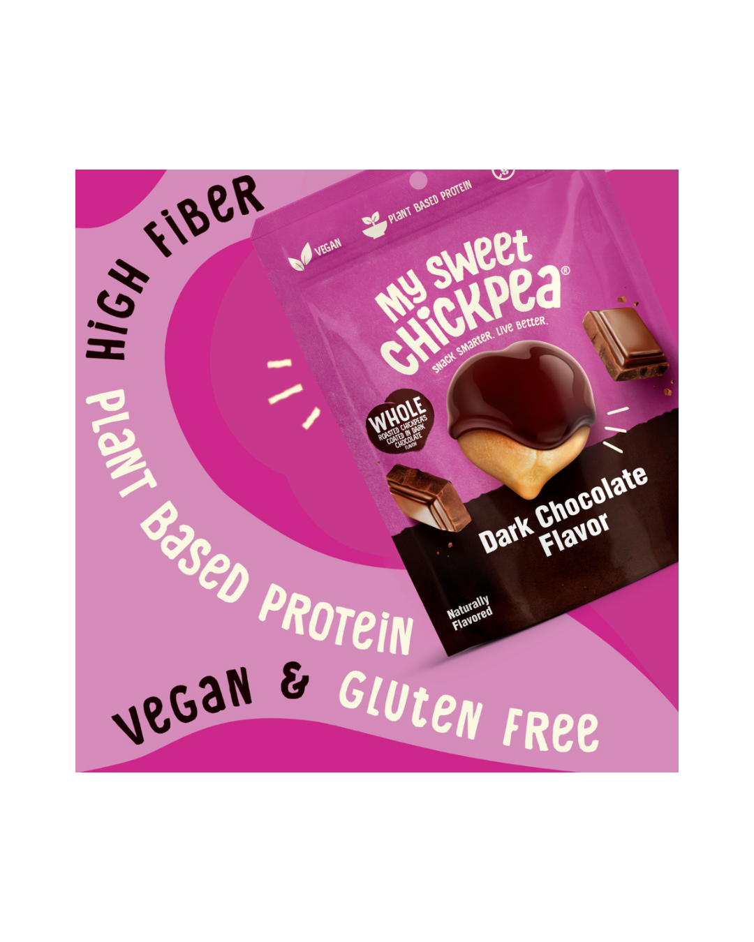 My Sweet Chickpea - Dark Chocolate Flavor