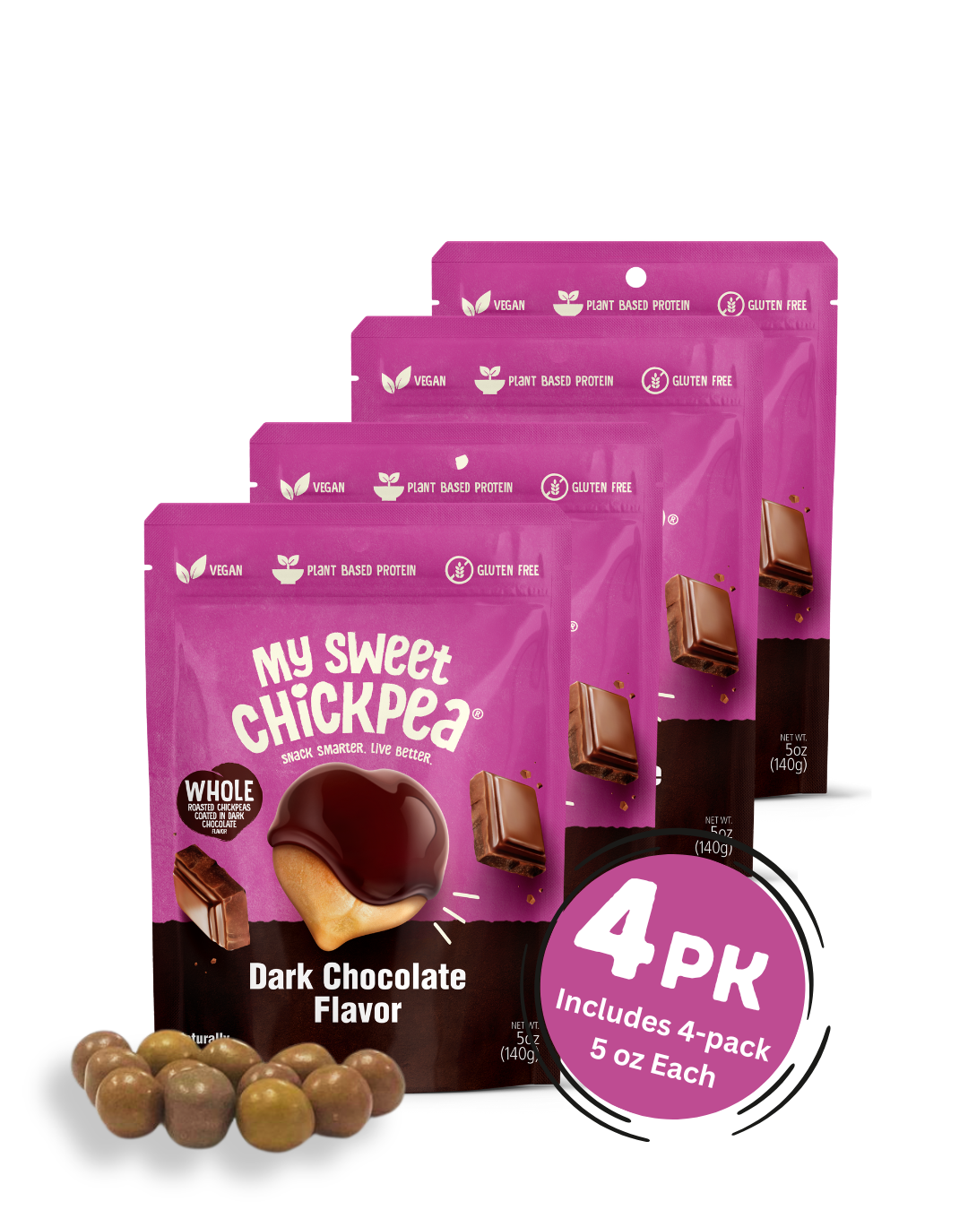 My Sweet Chickpea - Dark Chocolate Flavor