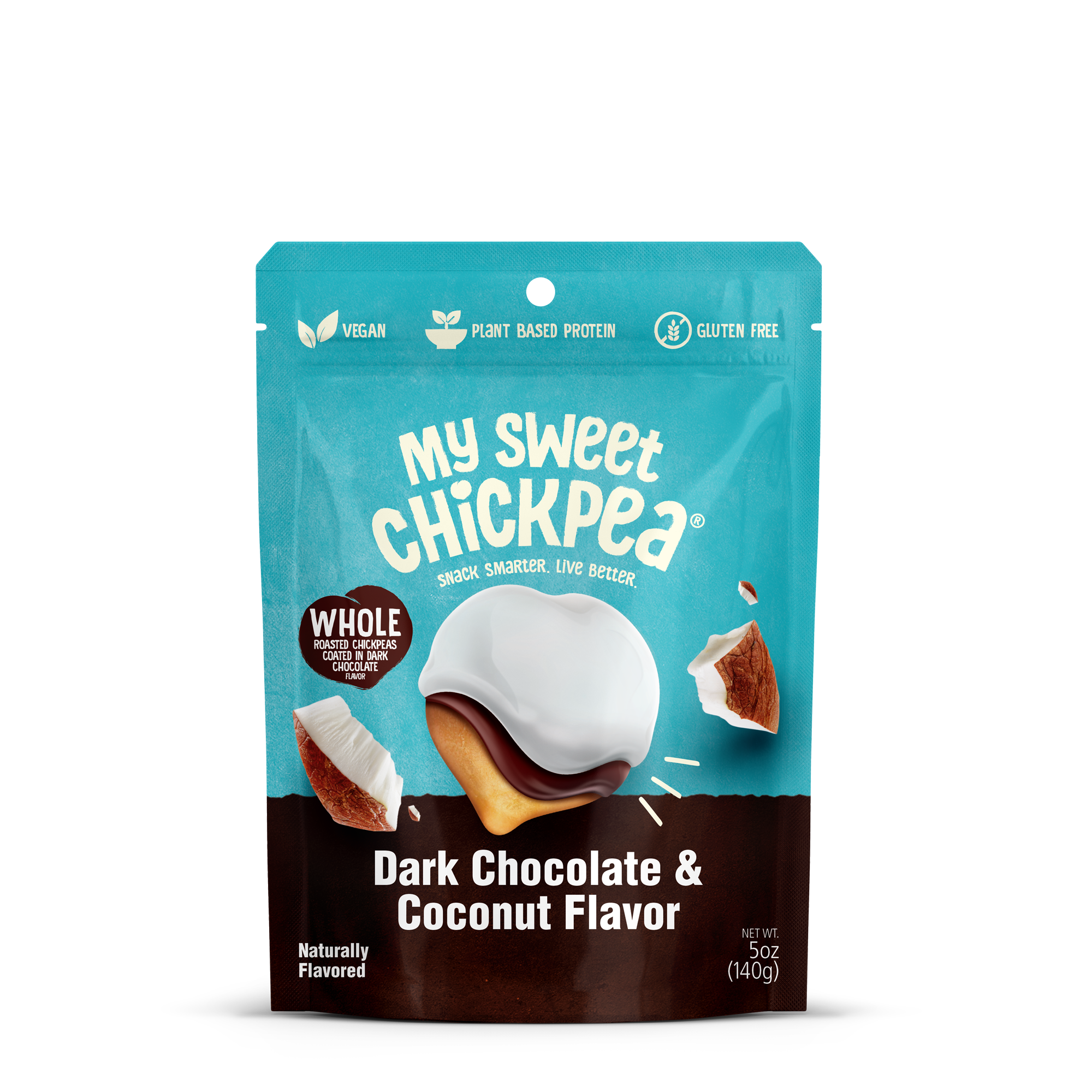 My Sweet Chickpea - Dark Chocolate & Coconut Flavor