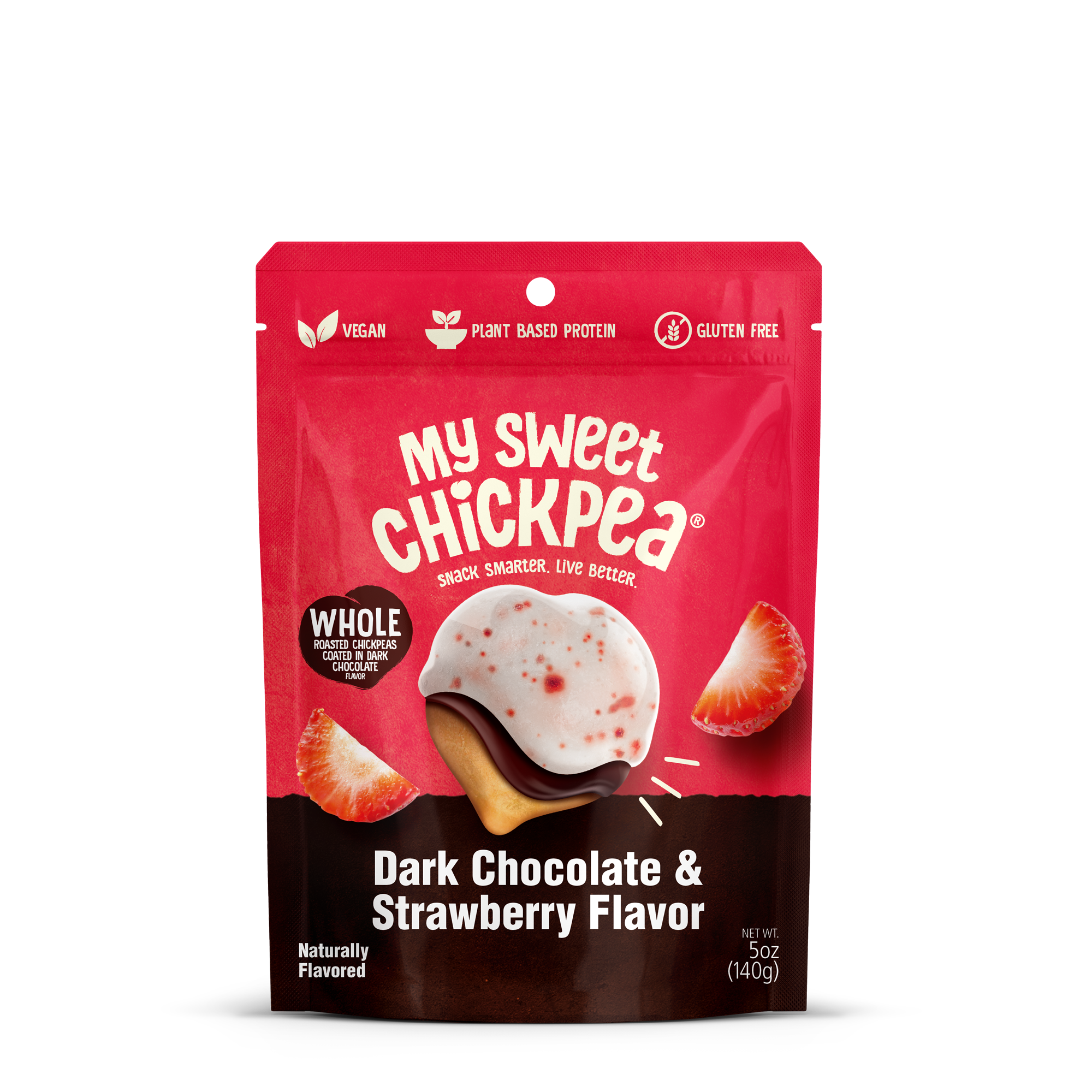 My Sweet Chickpea - Dark Chocolate & Strawberry Flavor
